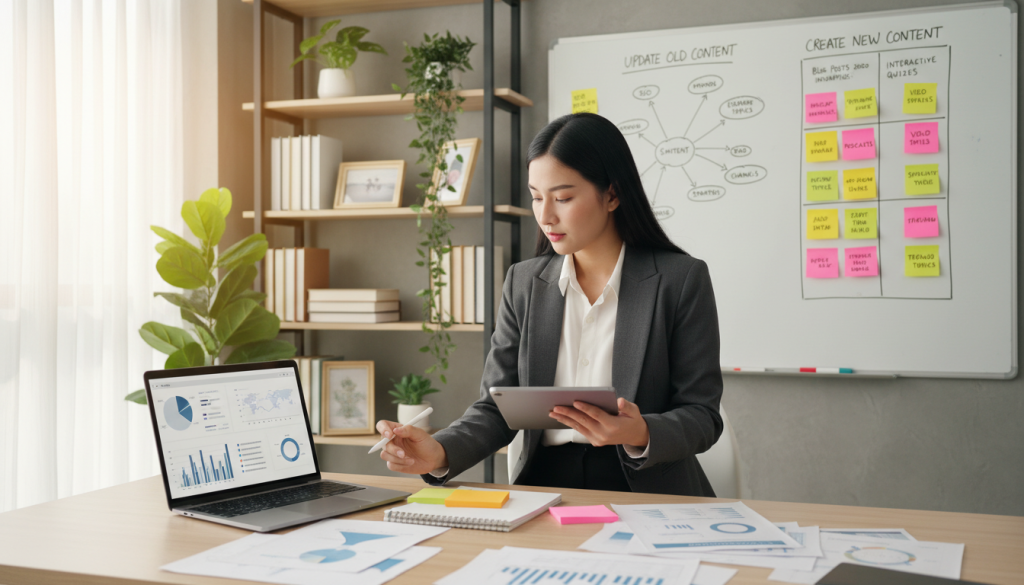 Atualizar conteúdo antigo