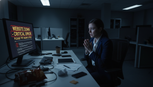 Meu site parou de funcionar