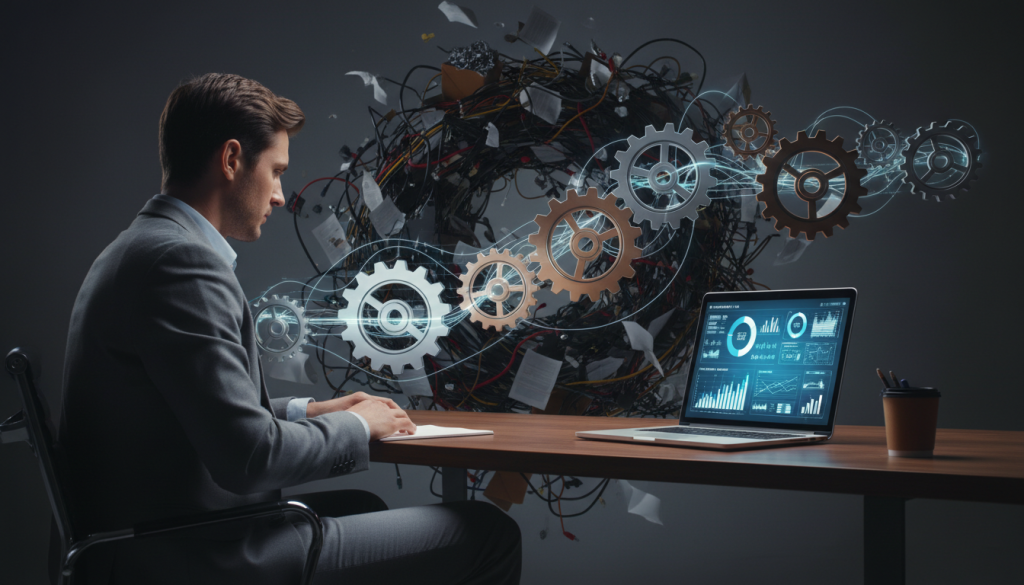 Por que dados desorganizados quebram automações