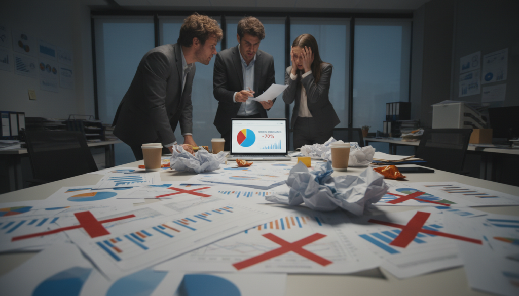 Por que projetos falham mesmo