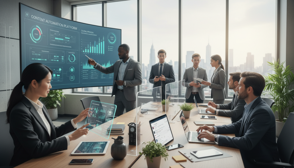 Publicação de conteúdo automatizada